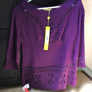 Catherine Malandrino  silk top size 4 New